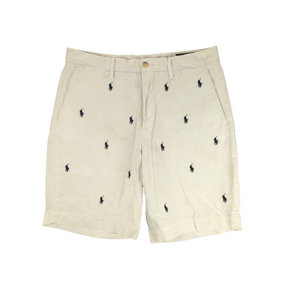Polo Ralph Lauren Shorts Mens 31 Stretch Classic Fit Embroidered Pony Preppy - Picture 1 of 13